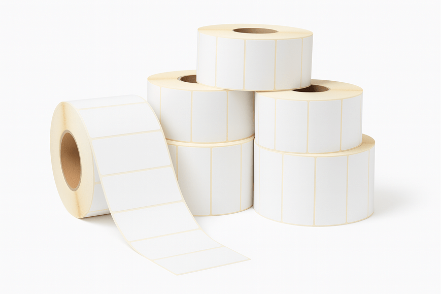 Blattetiketten für Drucker